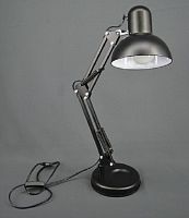 Светильник настольный на подставке Мелодия Света Е27 40Вт Черный картинка 